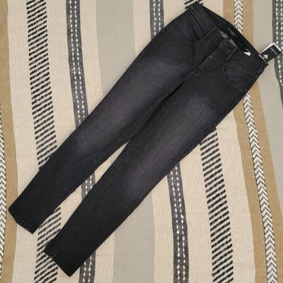 Guess 1981 Chevron Skinny Black Ash Denim 28 - Picture 7 of 9